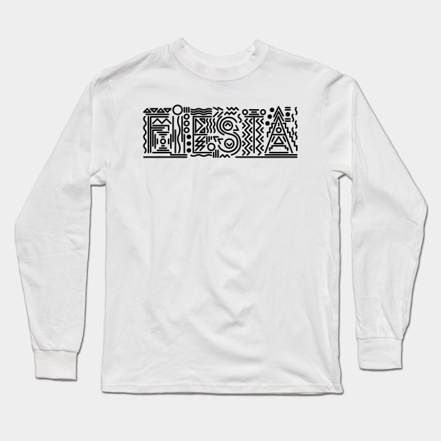 Fiesta quote Long Sleeve T-Shirt by JDP Designs